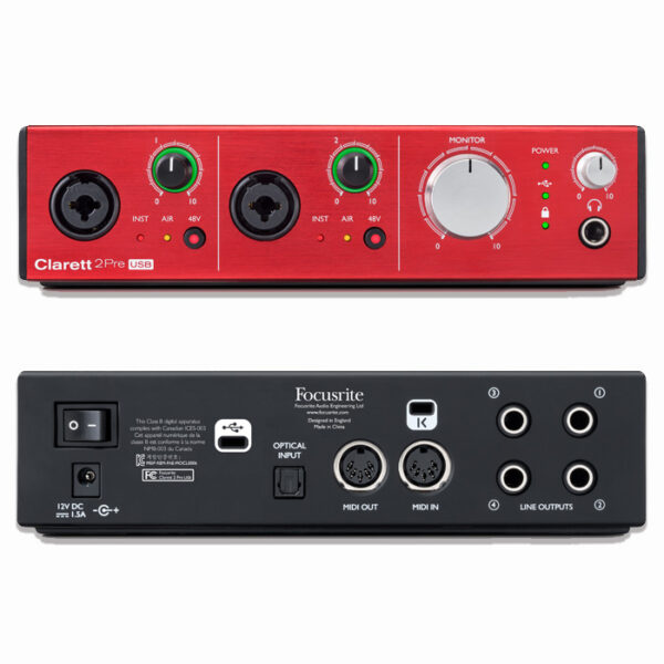 Focusrite Clarett 2 Pre