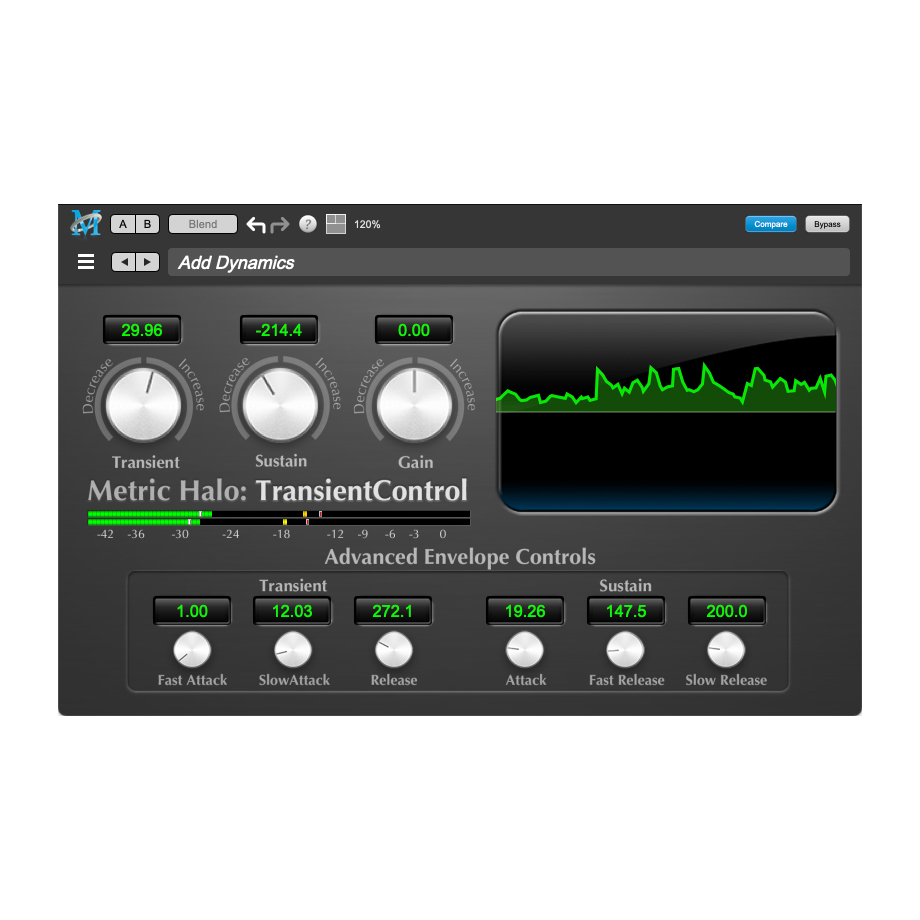 Metric Halo TransientControl