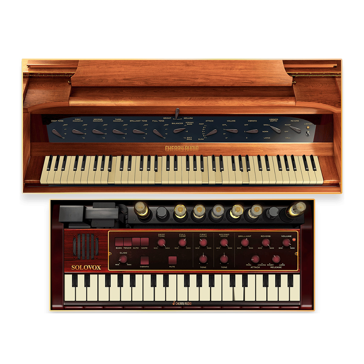 Cherry Audio Novachord Solovox Synthesizers